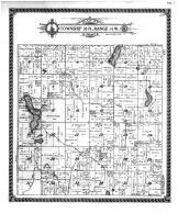 Township 38 N, Range 14 W, Long Lake, Bashaw Lake, Burnett County 1915 Microfilm